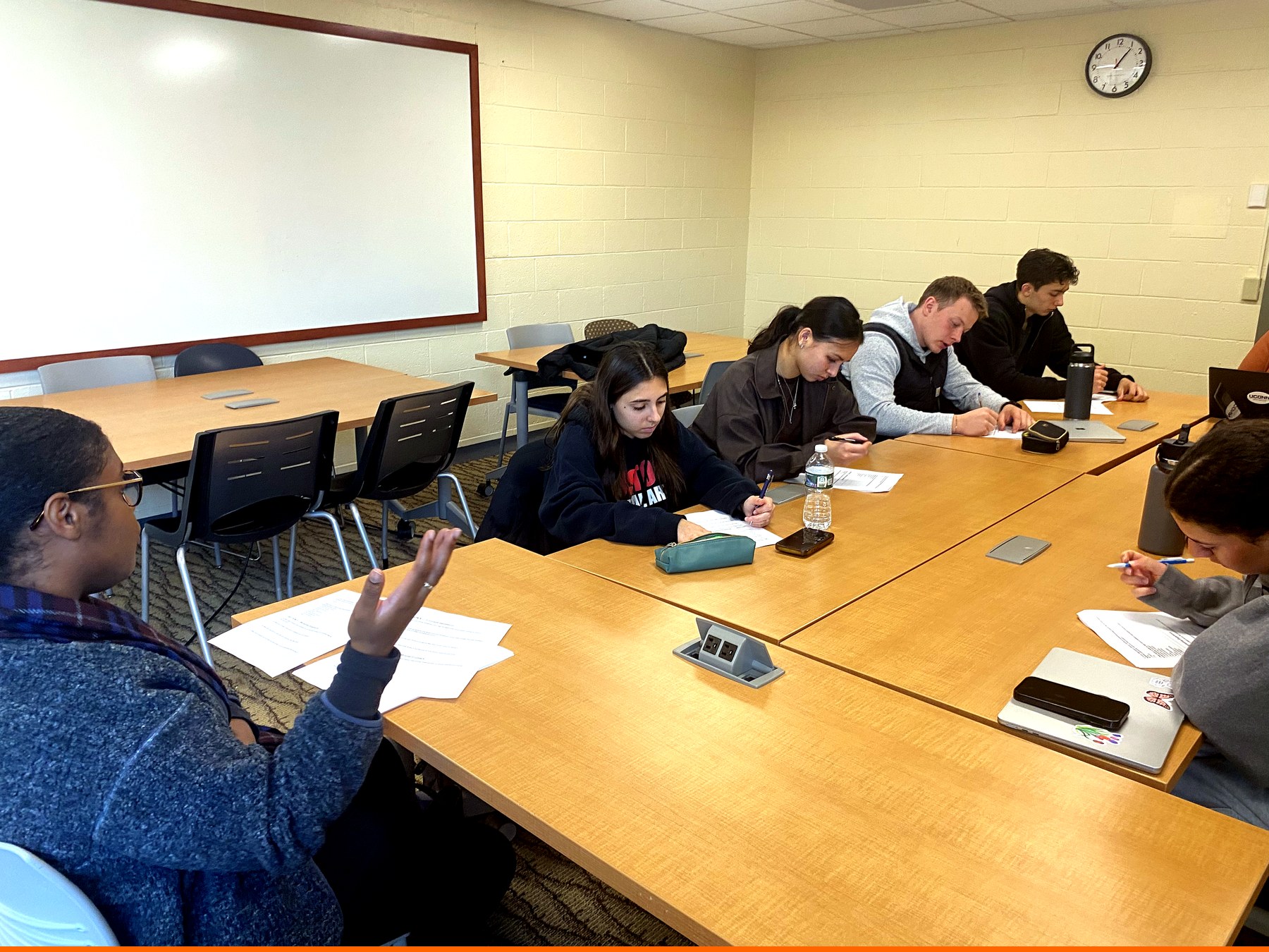 BFA students engaged in entrepreneurship workshop